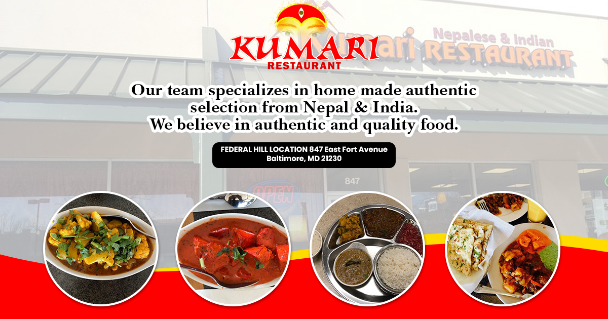 Indian Restaurant | Baltimore Best Restaurant | Kumari Restaurant Baltimore